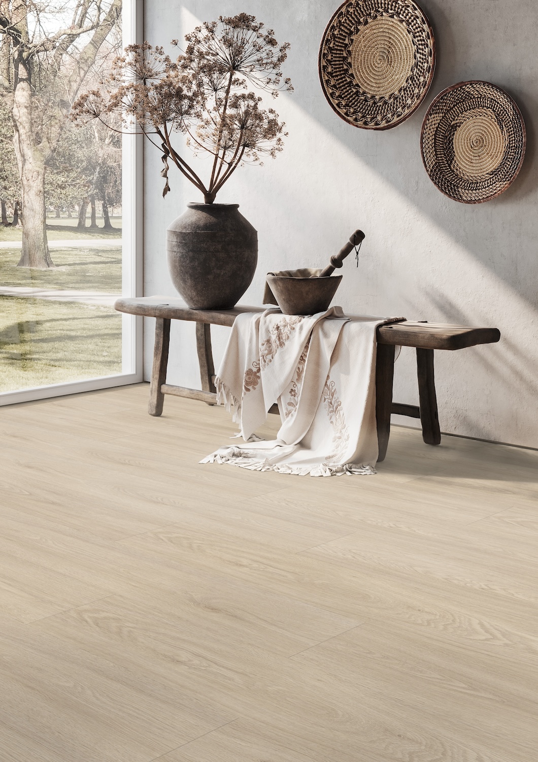 Gerflor Virtuo 55 Rigid Acoustic 1464 Blomma Light Visgraat kopen
